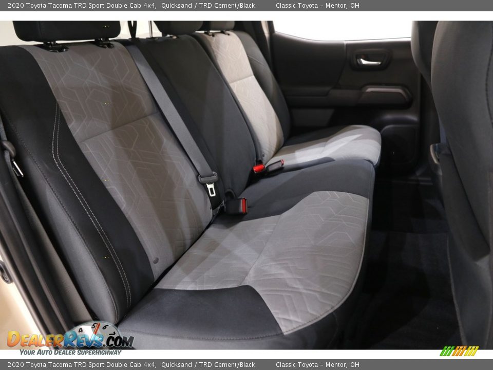 2020 Toyota Tacoma TRD Sport Double Cab 4x4 Quicksand / TRD Cement/Black Photo #16