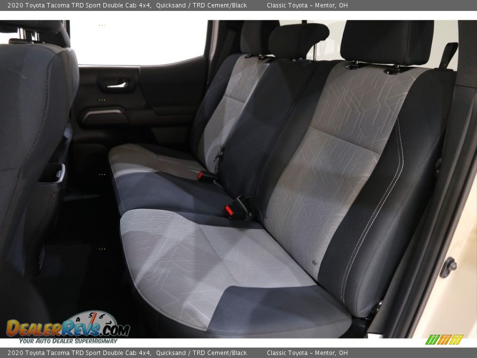 2020 Toyota Tacoma TRD Sport Double Cab 4x4 Quicksand / TRD Cement/Black Photo #17