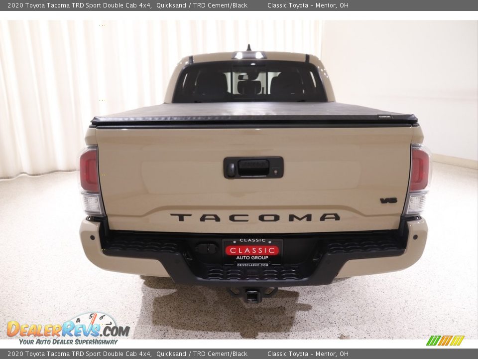 2020 Toyota Tacoma TRD Sport Double Cab 4x4 Quicksand / TRD Cement/Black Photo #18