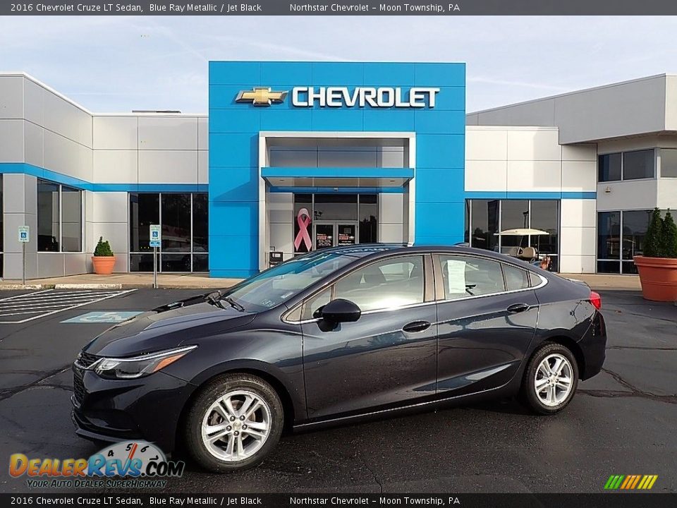 2016 Chevrolet Cruze LT Sedan Blue Ray Metallic / Jet Black Photo #1