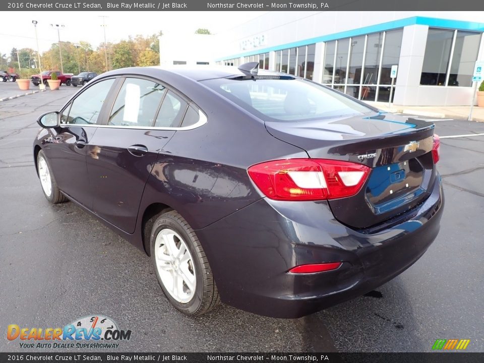 2016 Chevrolet Cruze LT Sedan Blue Ray Metallic / Jet Black Photo #4