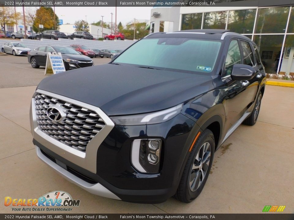 2022 Hyundai Palisade SEL AWD Moonlight Cloud / Black Photo #7