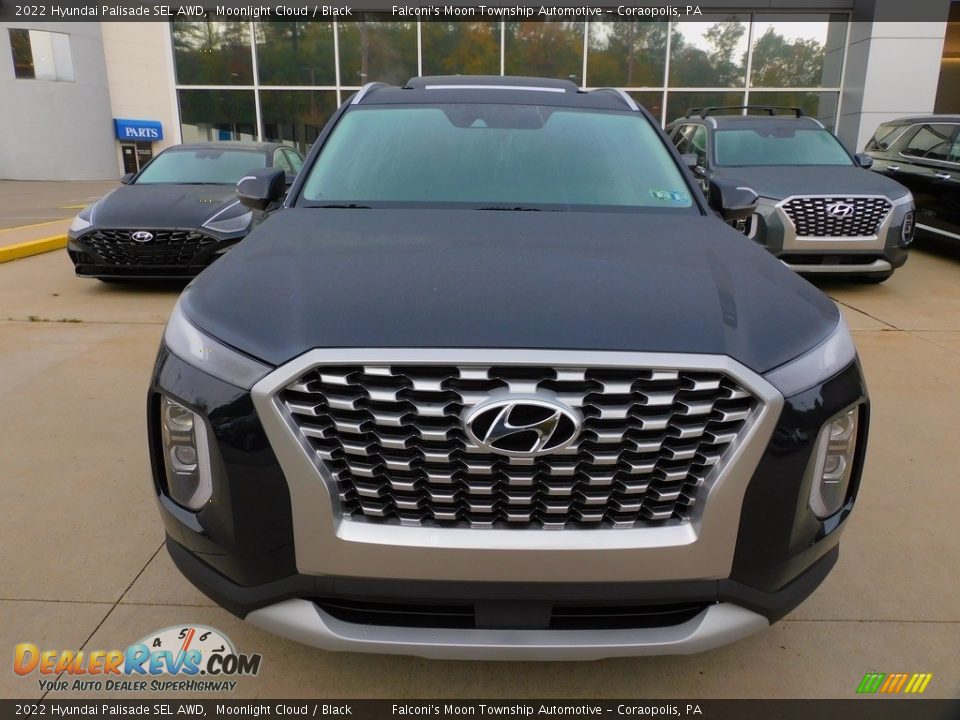 2022 Hyundai Palisade SEL AWD Moonlight Cloud / Black Photo #8