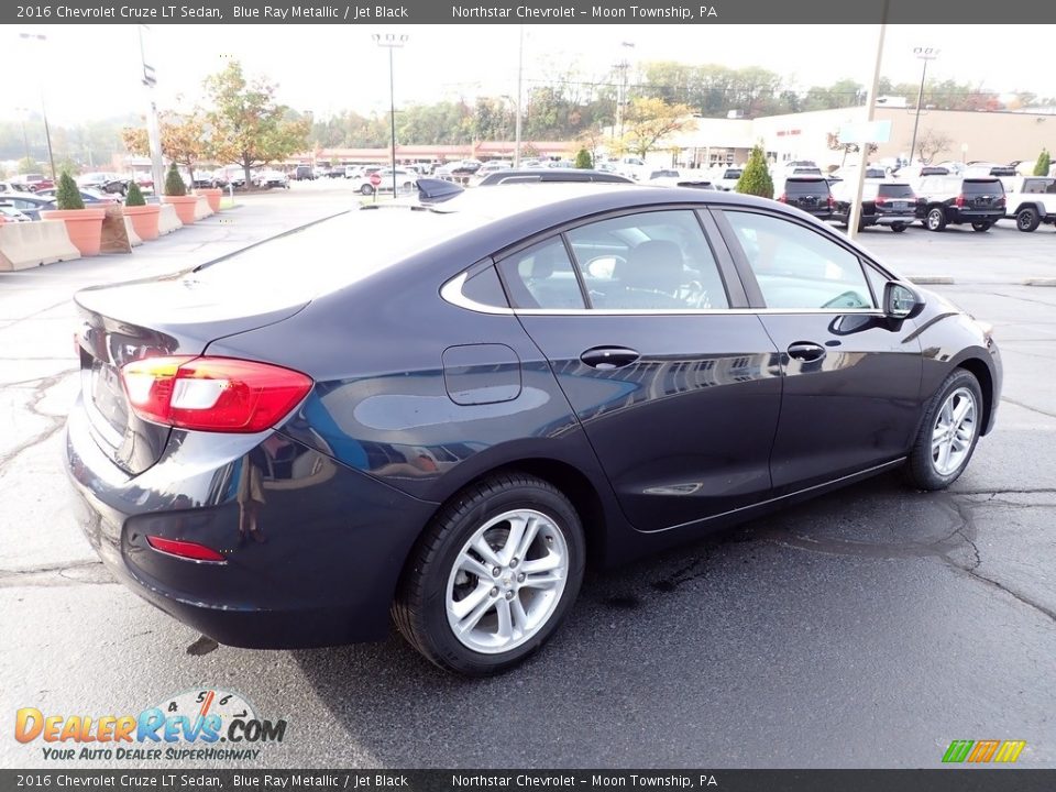 2016 Chevrolet Cruze LT Sedan Blue Ray Metallic / Jet Black Photo #9