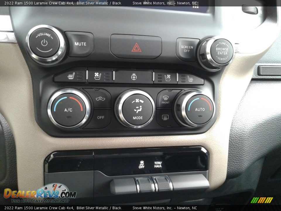 Controls of 2022 Ram 1500 Laramie Crew Cab 4x4 Photo #25