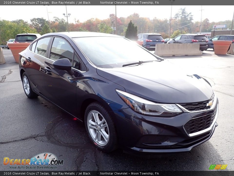 2016 Chevrolet Cruze LT Sedan Blue Ray Metallic / Jet Black Photo #11