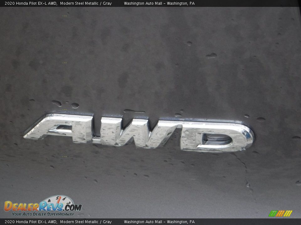 2020 Honda Pilot EX-L AWD Modern Steel Metallic / Gray Photo #11