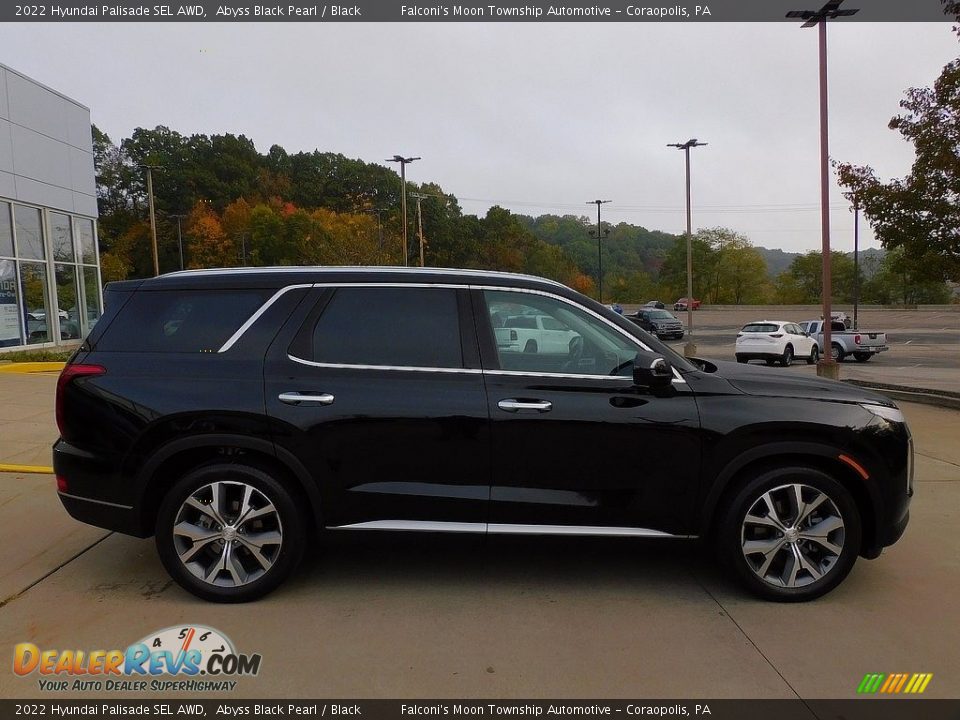 2022 Hyundai Palisade SEL AWD Abyss Black Pearl / Black Photo #1