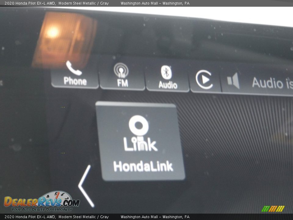 2020 Honda Pilot EX-L AWD Modern Steel Metallic / Gray Photo #22