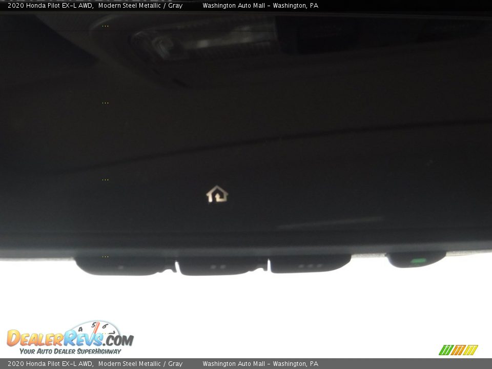 2020 Honda Pilot EX-L AWD Modern Steel Metallic / Gray Photo #29