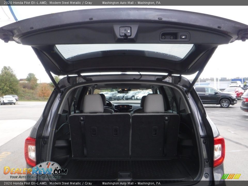 2020 Honda Pilot EX-L AWD Modern Steel Metallic / Gray Photo #32
