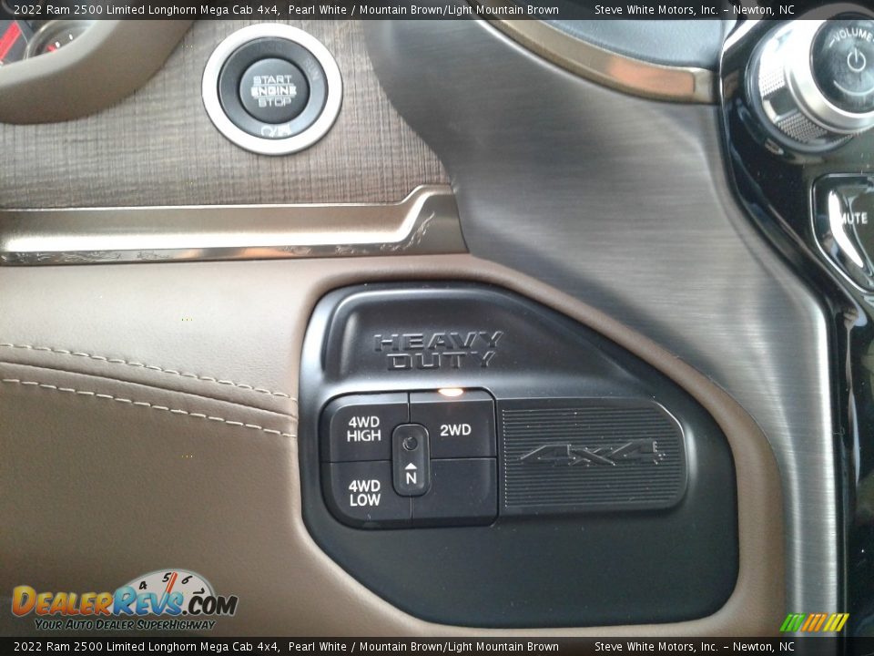 Controls of 2022 Ram 2500 Limited Longhorn Mega Cab 4x4 Photo #26