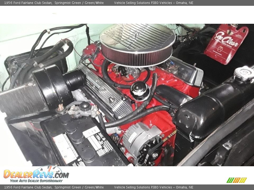 1956 Ford Fairlane Club Sedan 292ci OHV 16-Valve V8 Engine Photo #2