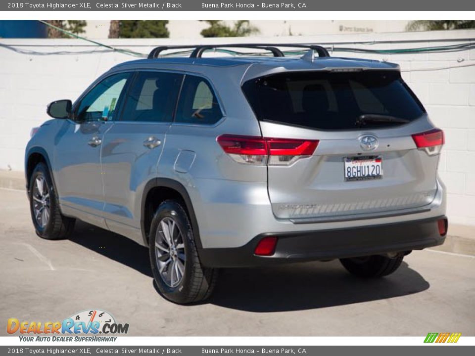 2018 Toyota Highlander XLE Celestial Silver Metallic / Black Photo #2