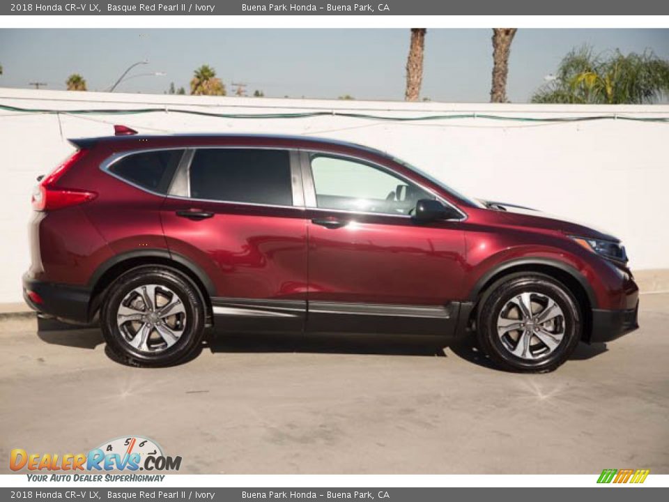 2018 Honda CR-V LX Basque Red Pearl II / Ivory Photo #13