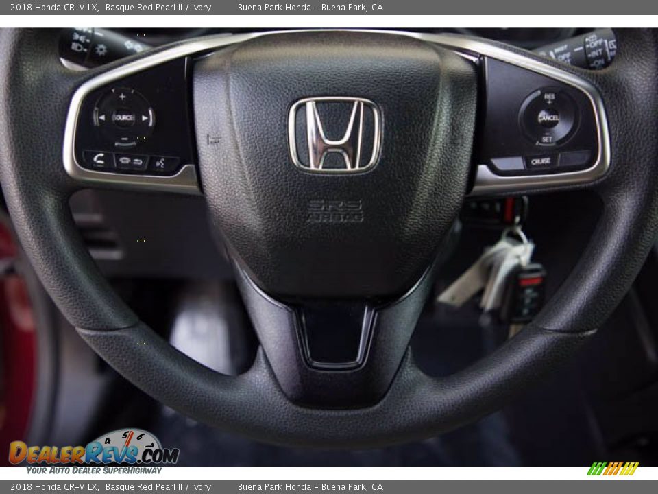 2018 Honda CR-V LX Basque Red Pearl II / Ivory Photo #14