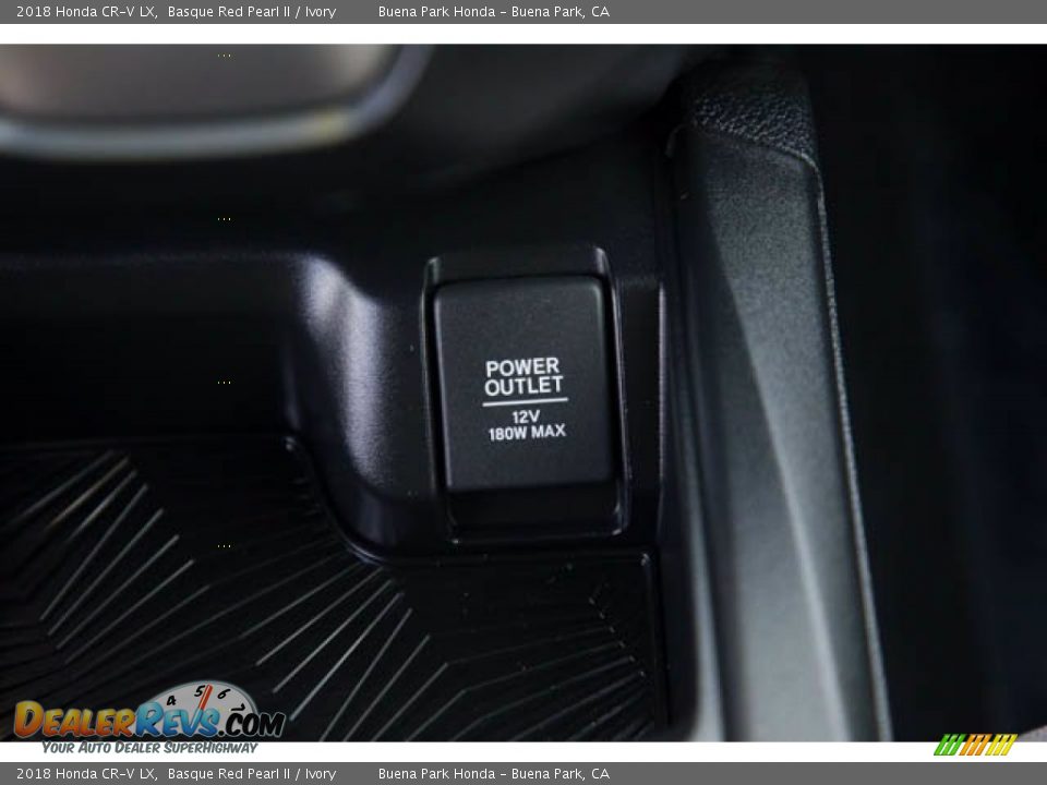 2018 Honda CR-V LX Basque Red Pearl II / Ivory Photo #17