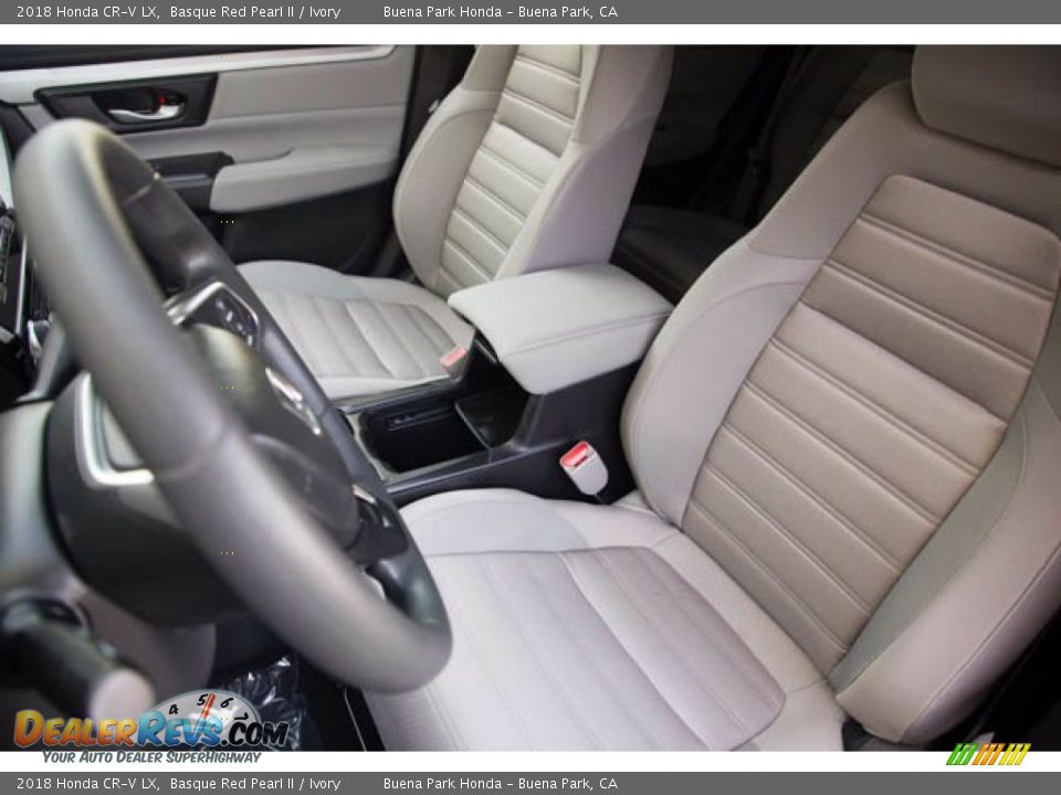 2018 Honda CR-V LX Basque Red Pearl II / Ivory Photo #19