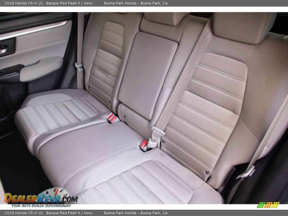 2018 Honda CR-V LX Basque Red Pearl II / Ivory Photo #20