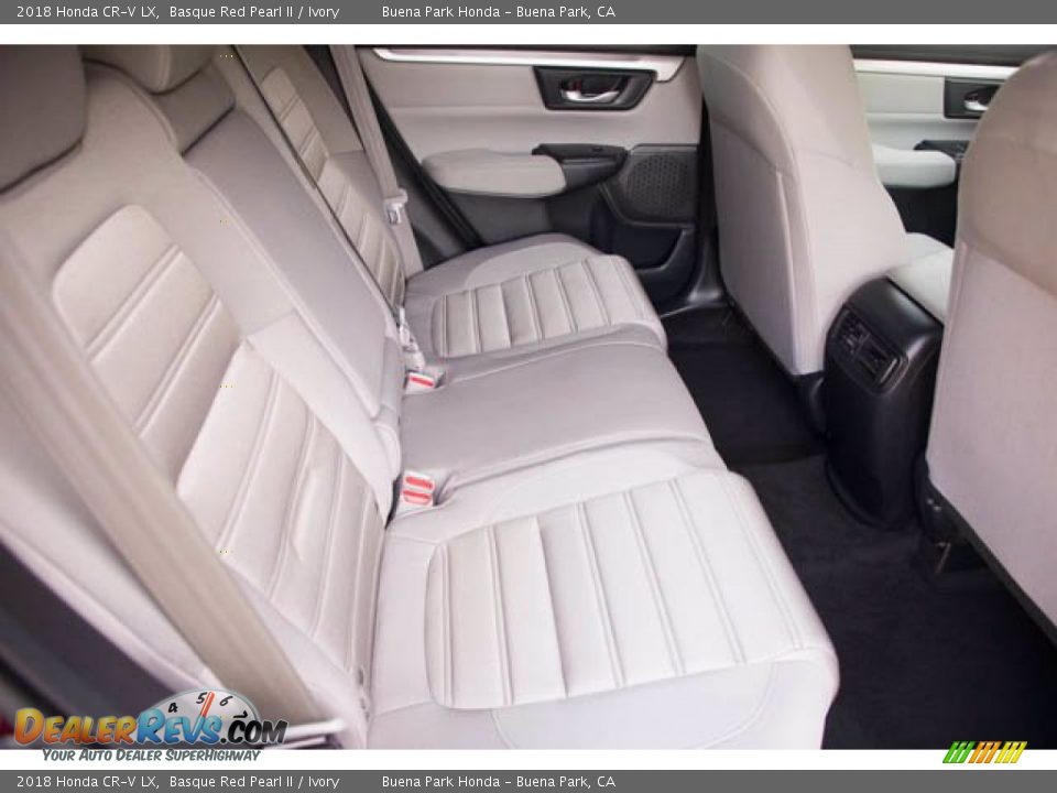 2018 Honda CR-V LX Basque Red Pearl II / Ivory Photo #22