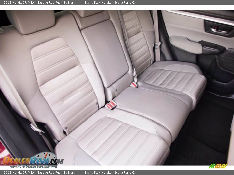 2018 Honda CR-V LX Basque Red Pearl II / Ivory Photo #23