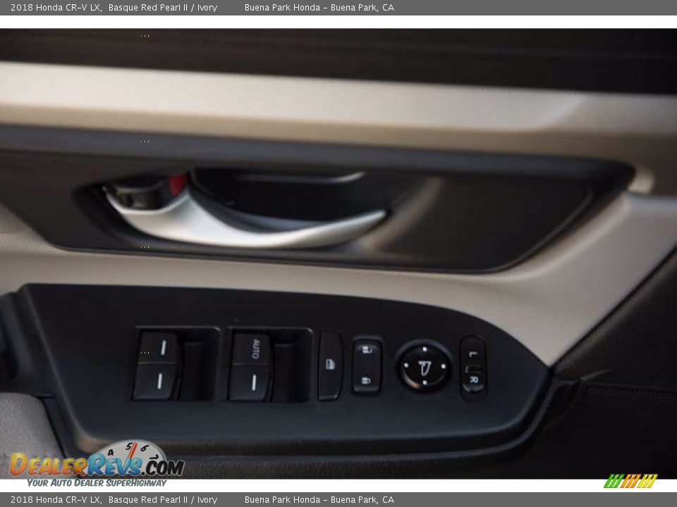 2018 Honda CR-V LX Basque Red Pearl II / Ivory Photo #30