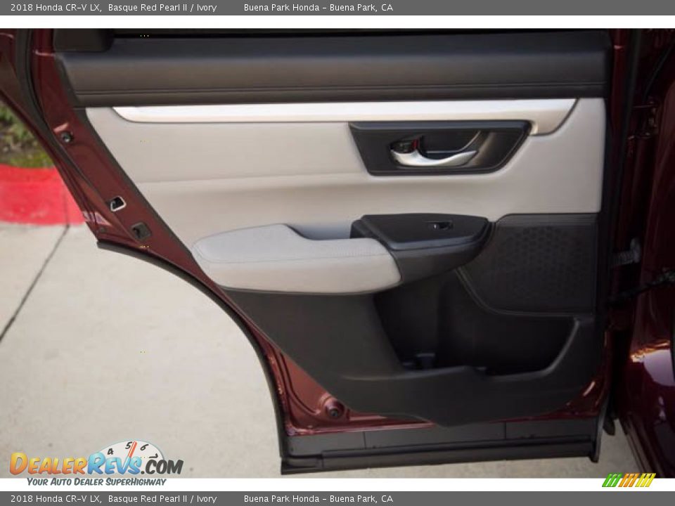 2018 Honda CR-V LX Basque Red Pearl II / Ivory Photo #31