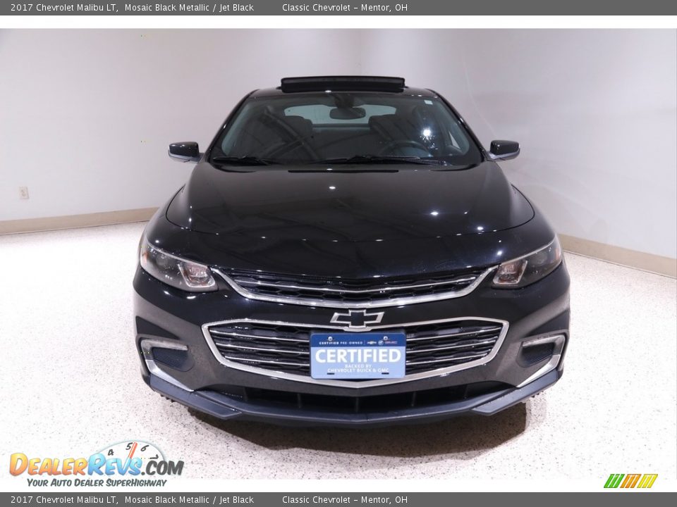 2017 Chevrolet Malibu LT Mosaic Black Metallic / Jet Black Photo #2