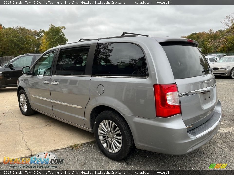 2015 Chrysler Town & Country Touring-L Billet Silver Metallic / Black/Light Graystone Photo #4