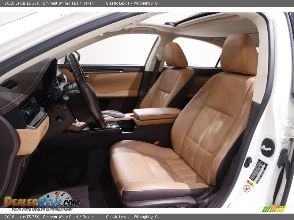 Flaxen Interior - 2018 Lexus ES 350 Photo #5
