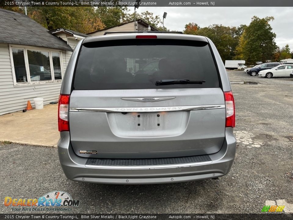 2015 Chrysler Town & Country Touring-L Billet Silver Metallic / Black/Light Graystone Photo #5