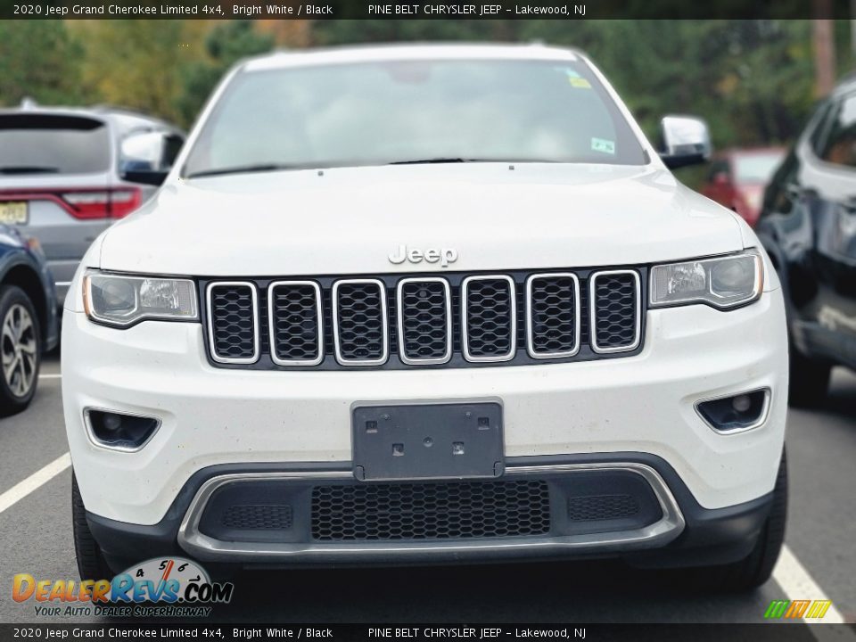 2020 Jeep Grand Cherokee Limited 4x4 Bright White / Black Photo #2