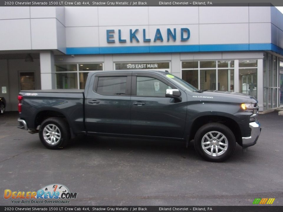 2020 Chevrolet Silverado 1500 LT Crew Cab 4x4 Shadow Gray Metallic / Jet Black Photo #1