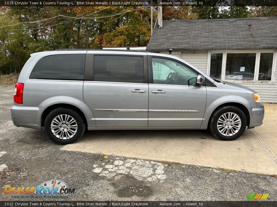 2015 Chrysler Town & Country Touring-L Billet Silver Metallic / Black/Light Graystone Photo #7