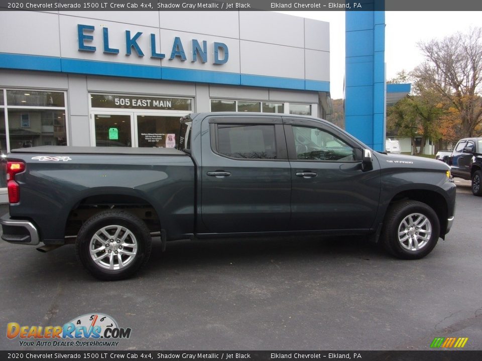 2020 Chevrolet Silverado 1500 LT Crew Cab 4x4 Shadow Gray Metallic / Jet Black Photo #2