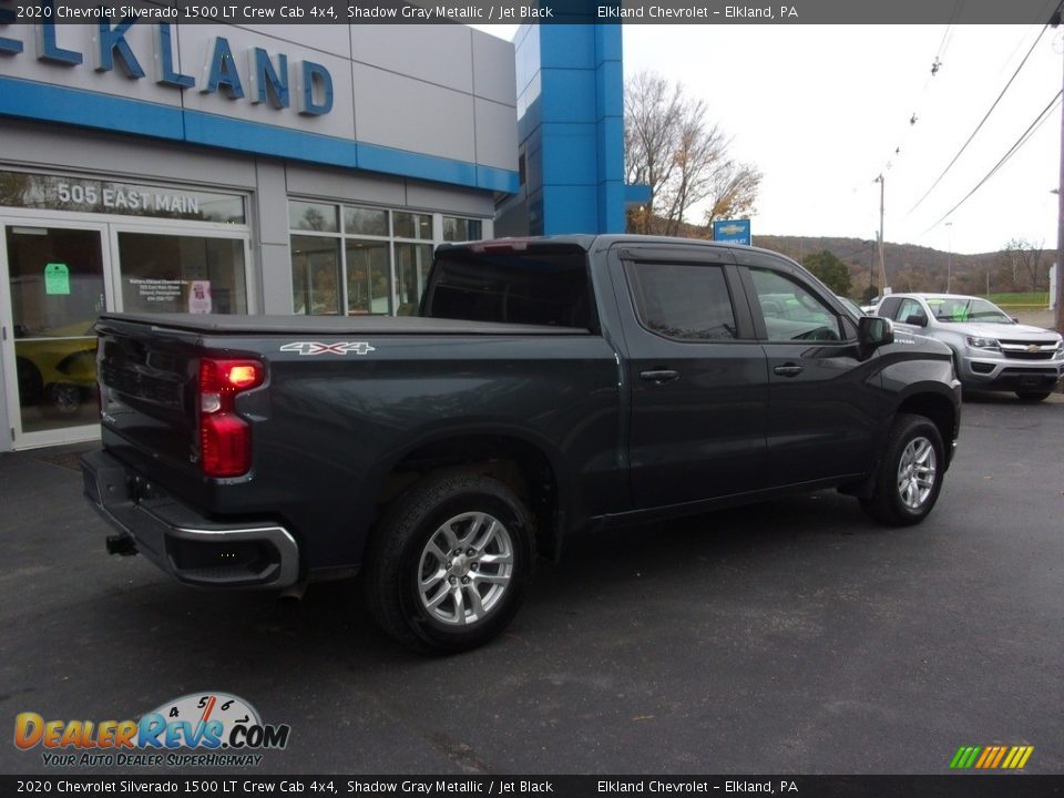 2020 Chevrolet Silverado 1500 LT Crew Cab 4x4 Shadow Gray Metallic / Jet Black Photo #3