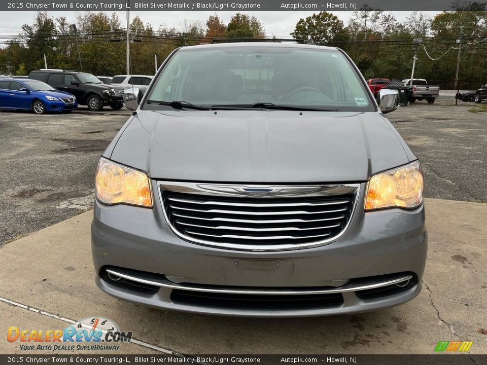 2015 Chrysler Town & Country Touring-L Billet Silver Metallic / Black/Light Graystone Photo #9