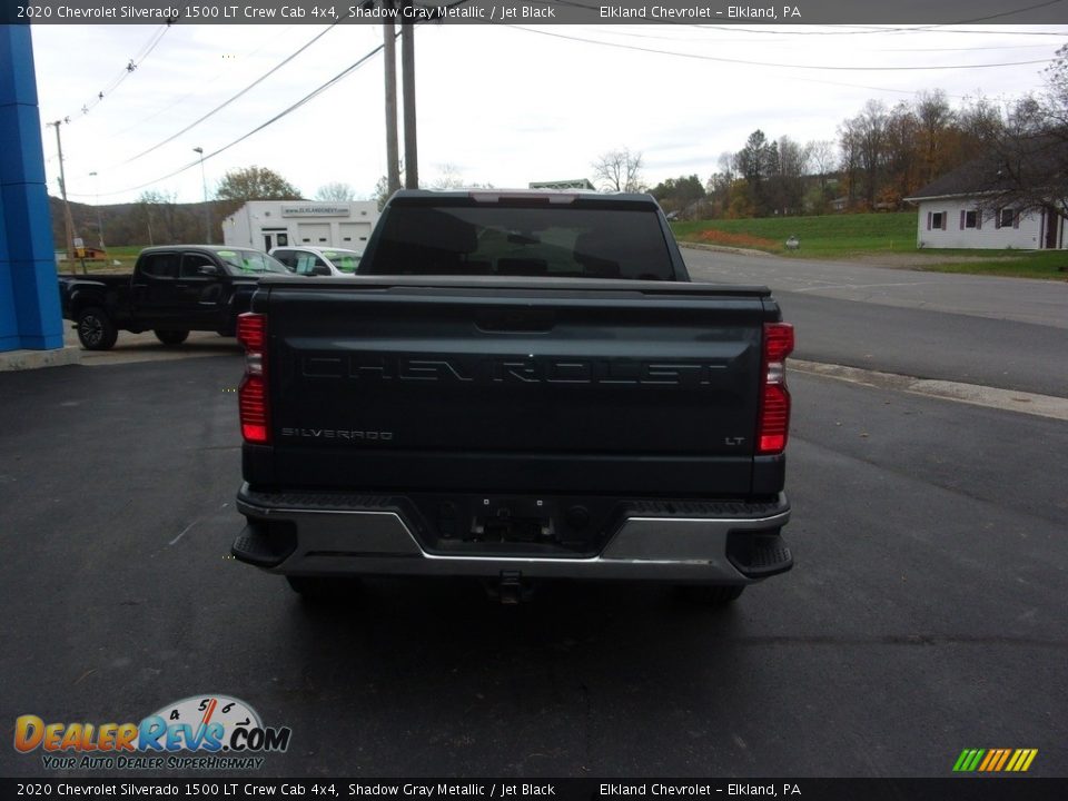 2020 Chevrolet Silverado 1500 LT Crew Cab 4x4 Shadow Gray Metallic / Jet Black Photo #4
