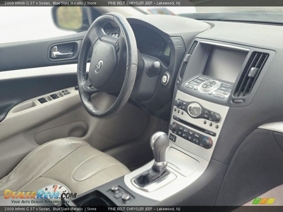 2009 Infiniti G 37 x Sedan Blue Slate Metallic / Stone Photo #3