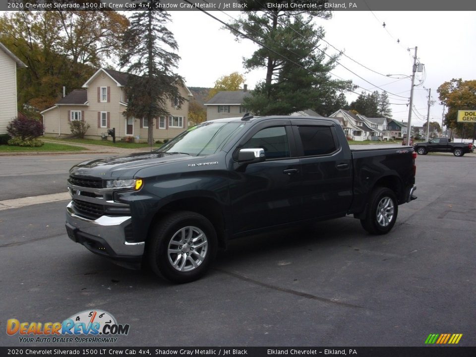 2020 Chevrolet Silverado 1500 LT Crew Cab 4x4 Shadow Gray Metallic / Jet Black Photo #7