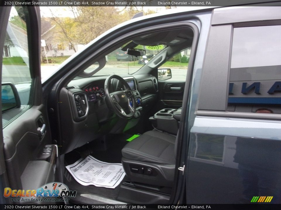 2020 Chevrolet Silverado 1500 LT Crew Cab 4x4 Shadow Gray Metallic / Jet Black Photo #13