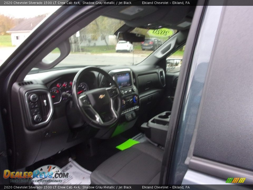 2020 Chevrolet Silverado 1500 LT Crew Cab 4x4 Shadow Gray Metallic / Jet Black Photo #14