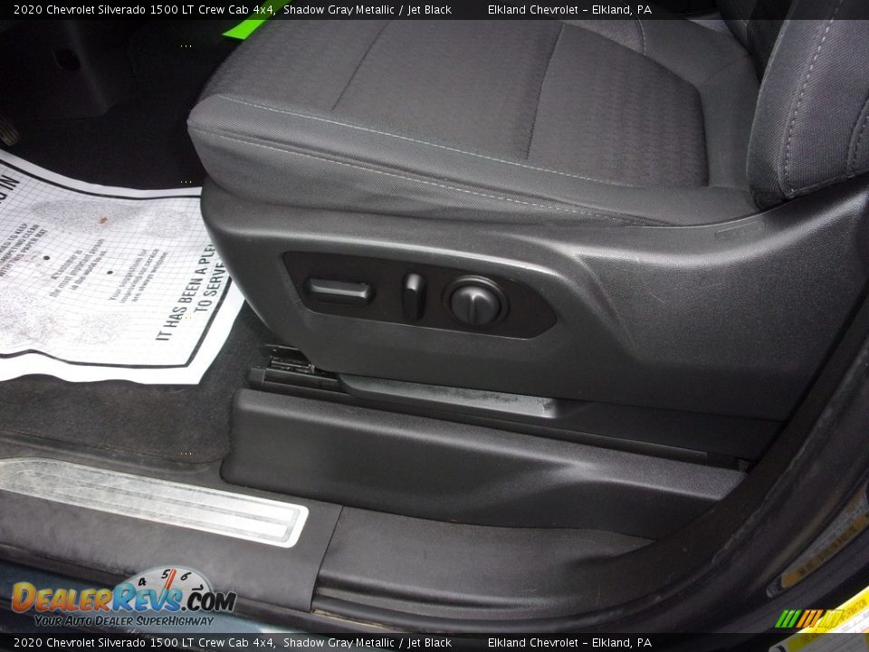 2020 Chevrolet Silverado 1500 LT Crew Cab 4x4 Shadow Gray Metallic / Jet Black Photo #15