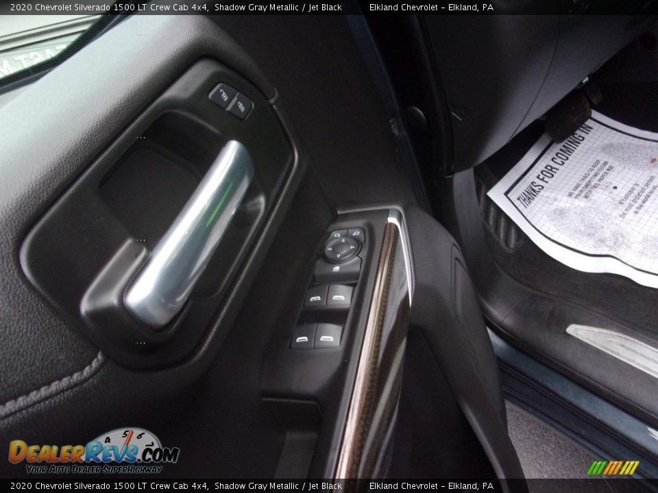2020 Chevrolet Silverado 1500 LT Crew Cab 4x4 Shadow Gray Metallic / Jet Black Photo #16