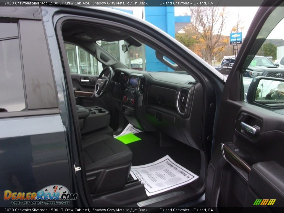 2020 Chevrolet Silverado 1500 LT Crew Cab 4x4 Shadow Gray Metallic / Jet Black Photo #17