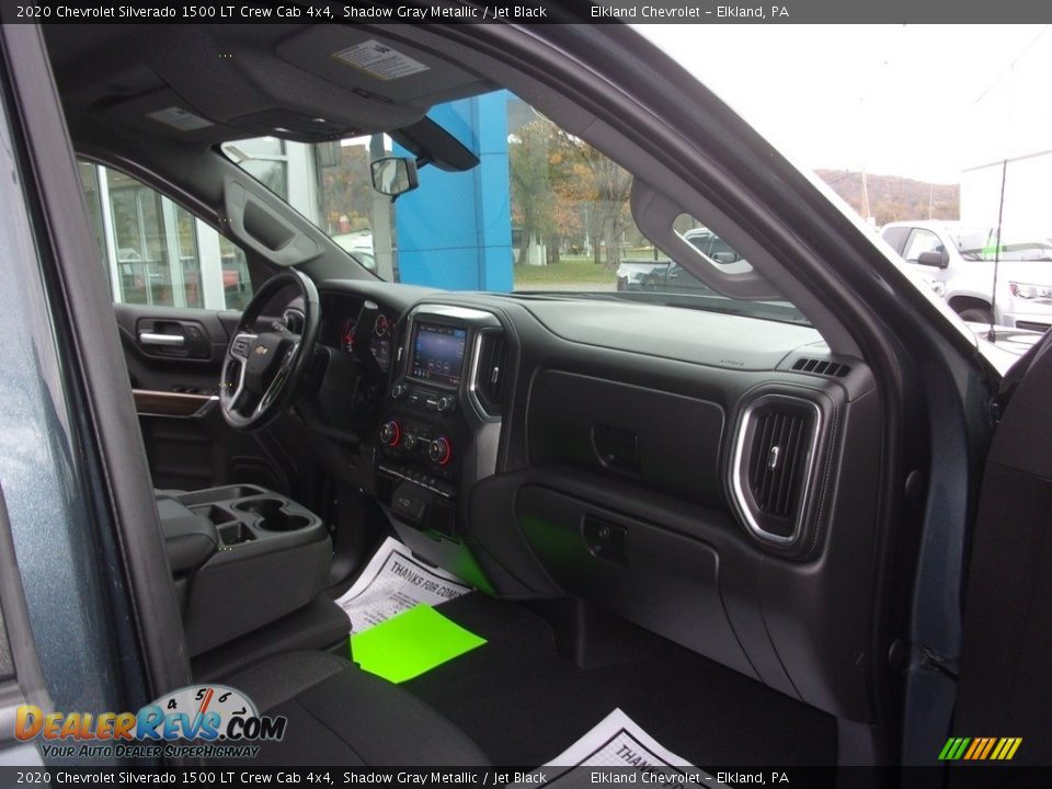 2020 Chevrolet Silverado 1500 LT Crew Cab 4x4 Shadow Gray Metallic / Jet Black Photo #18