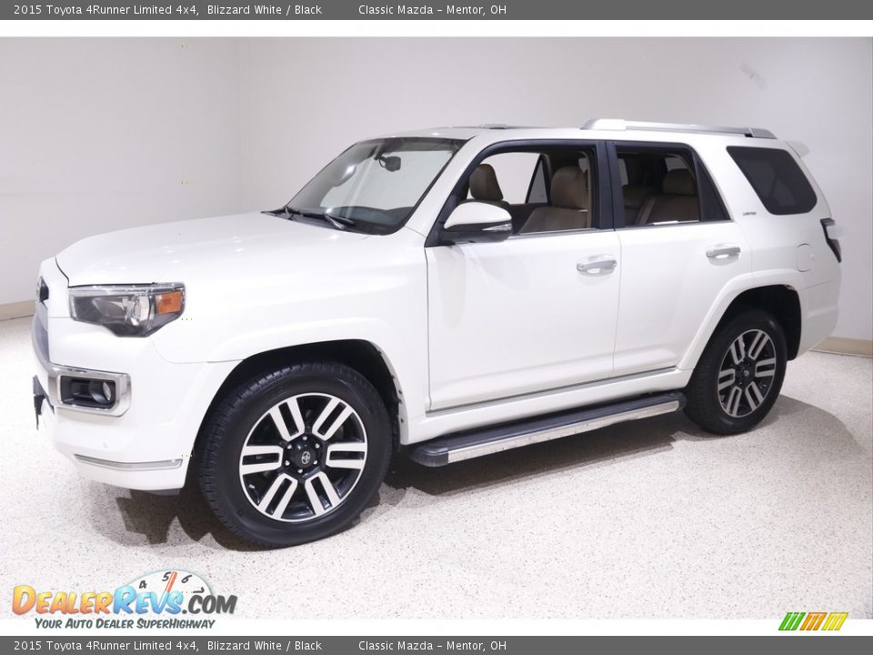 2015 Toyota 4Runner Limited 4x4 Blizzard White / Black Photo #3