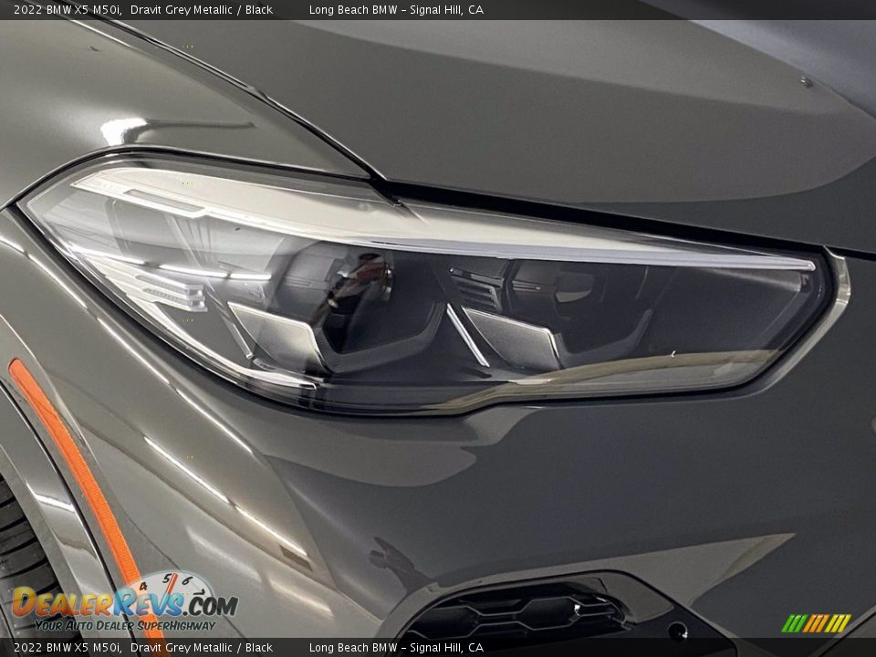 2022 BMW X5 M50i Dravit Grey Metallic / Black Photo #4