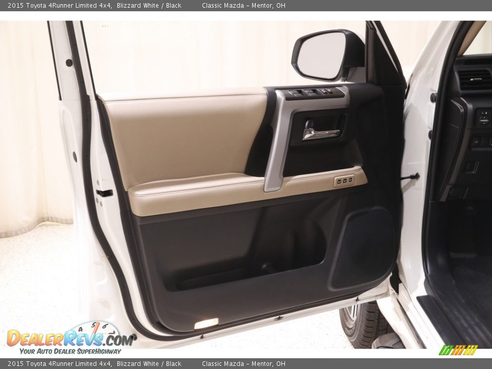 2015 Toyota 4Runner Limited 4x4 Blizzard White / Black Photo #4