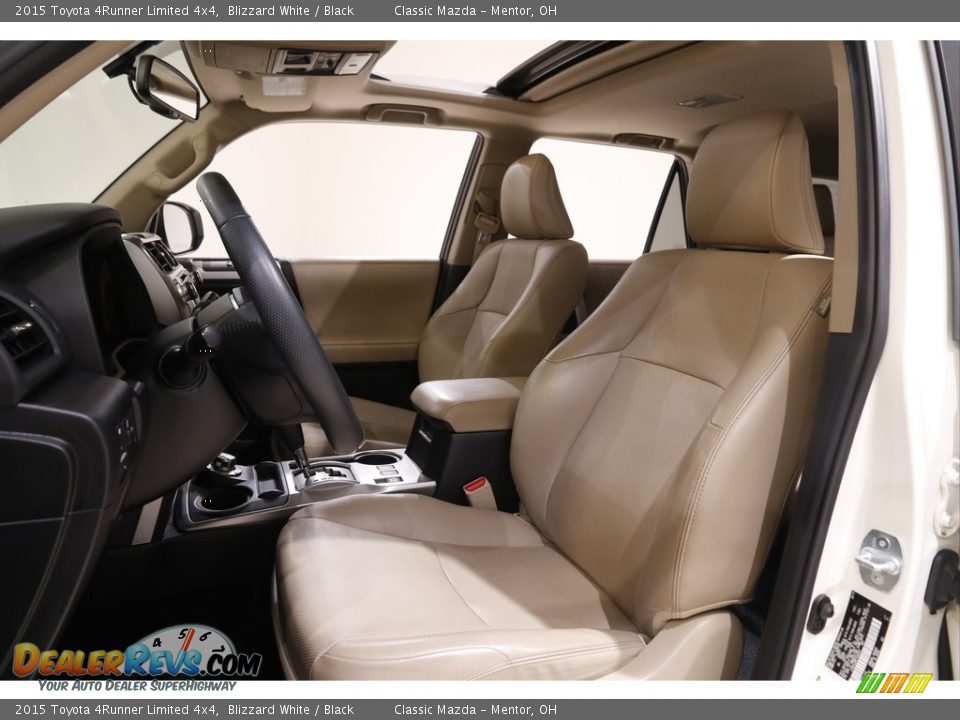 2015 Toyota 4Runner Limited 4x4 Blizzard White / Black Photo #5
